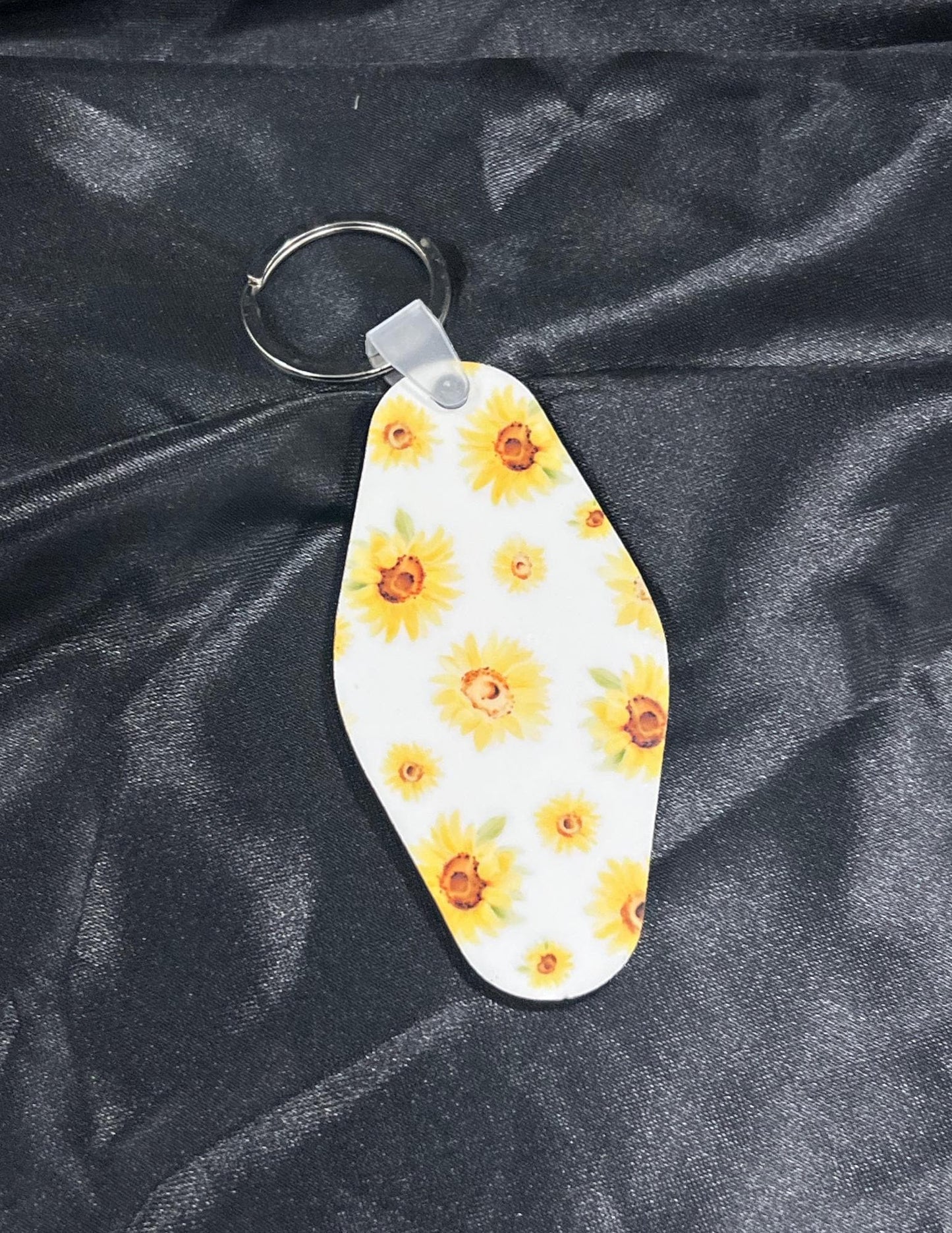 Sunflower Motel Keychain
