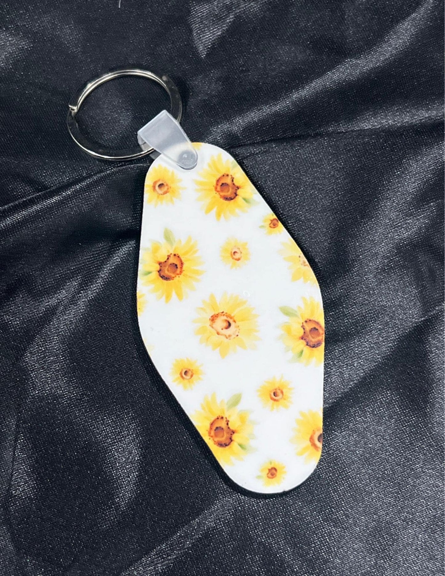 Sunflower Motel Keychain
