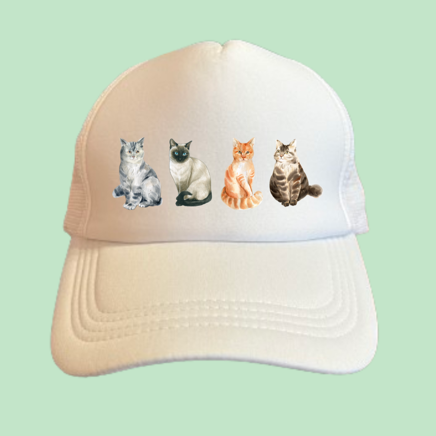 Cat Lover Trucker Hat