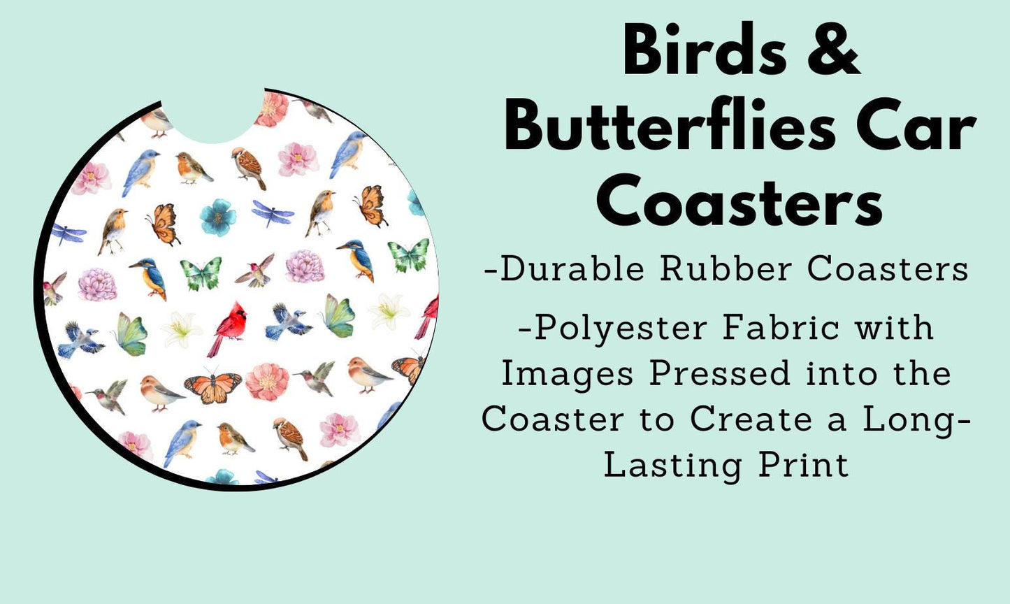 Bird Lover Car Coasters