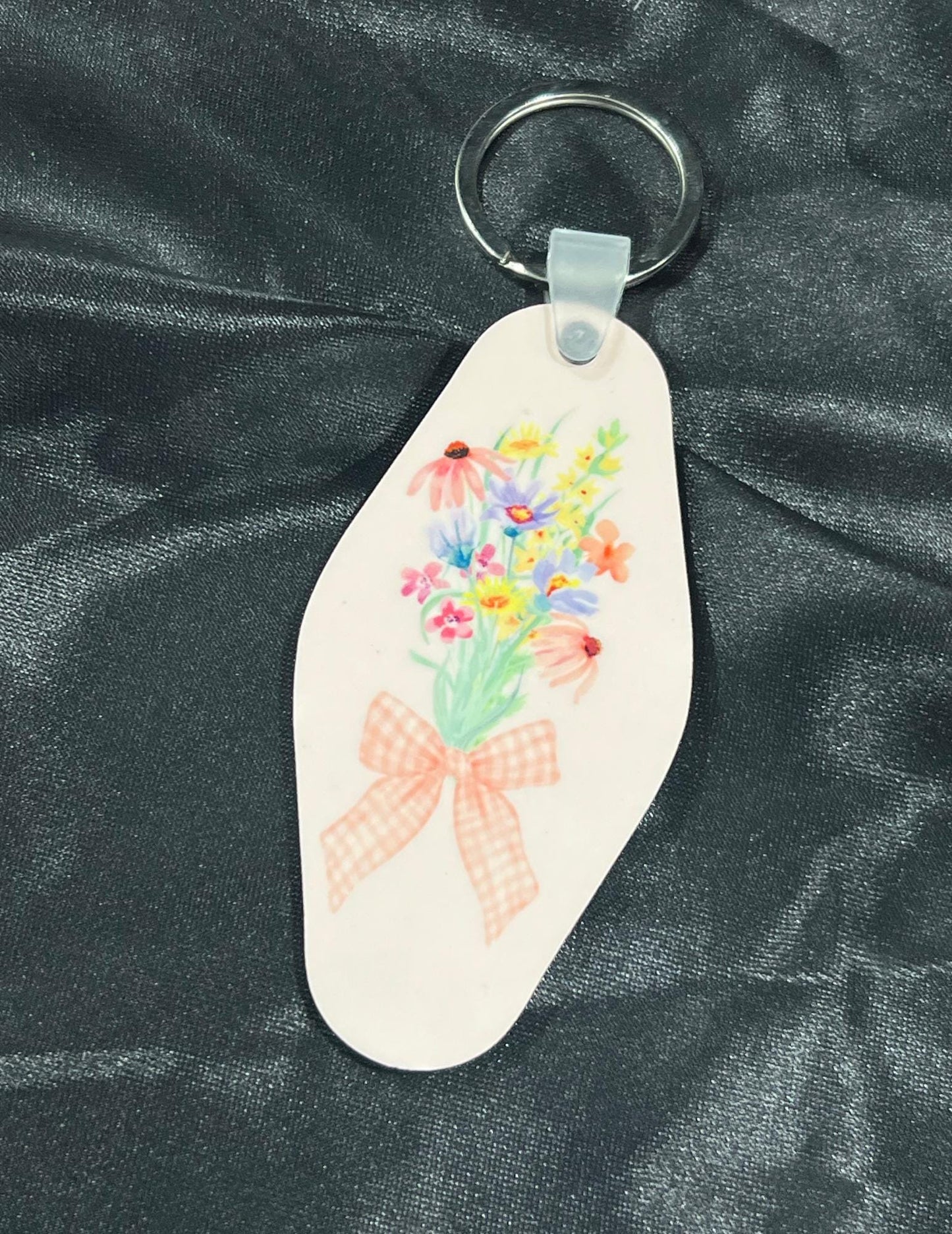 Wildflower Bouquet Motel Keychain