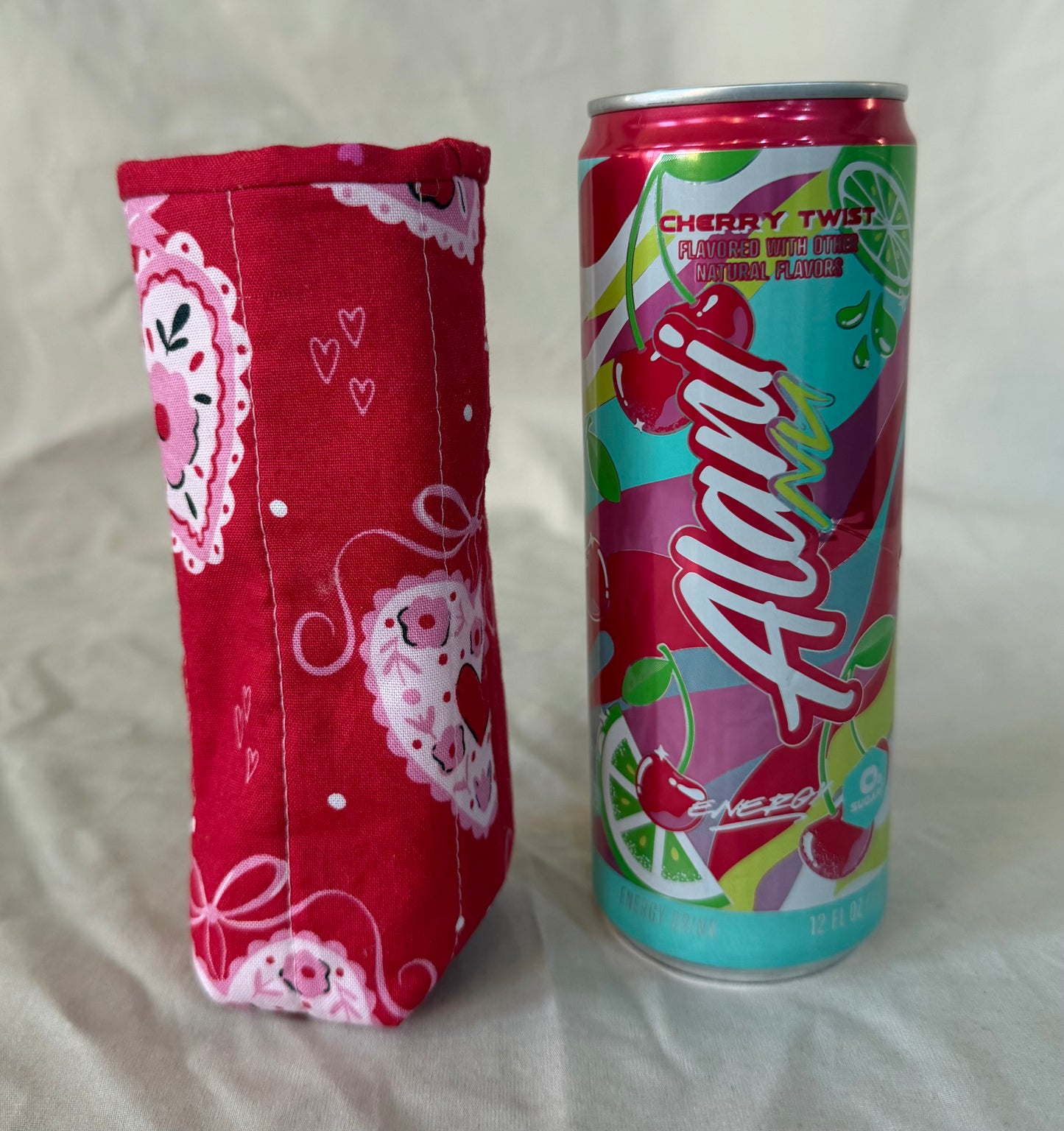 Slim Insulted Drink Cozie Valentine’s Edition