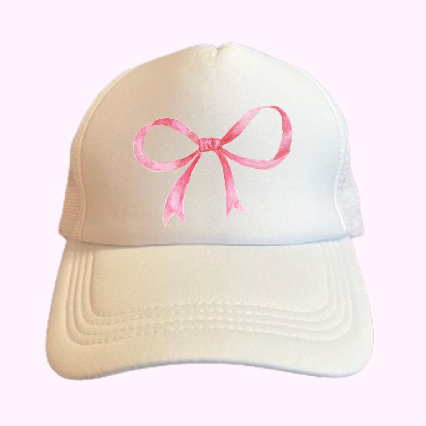 Pink Bow Hat