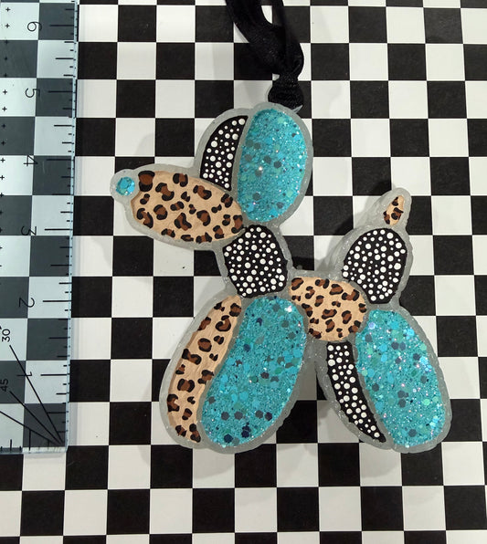 Turquoise Balloon Dog