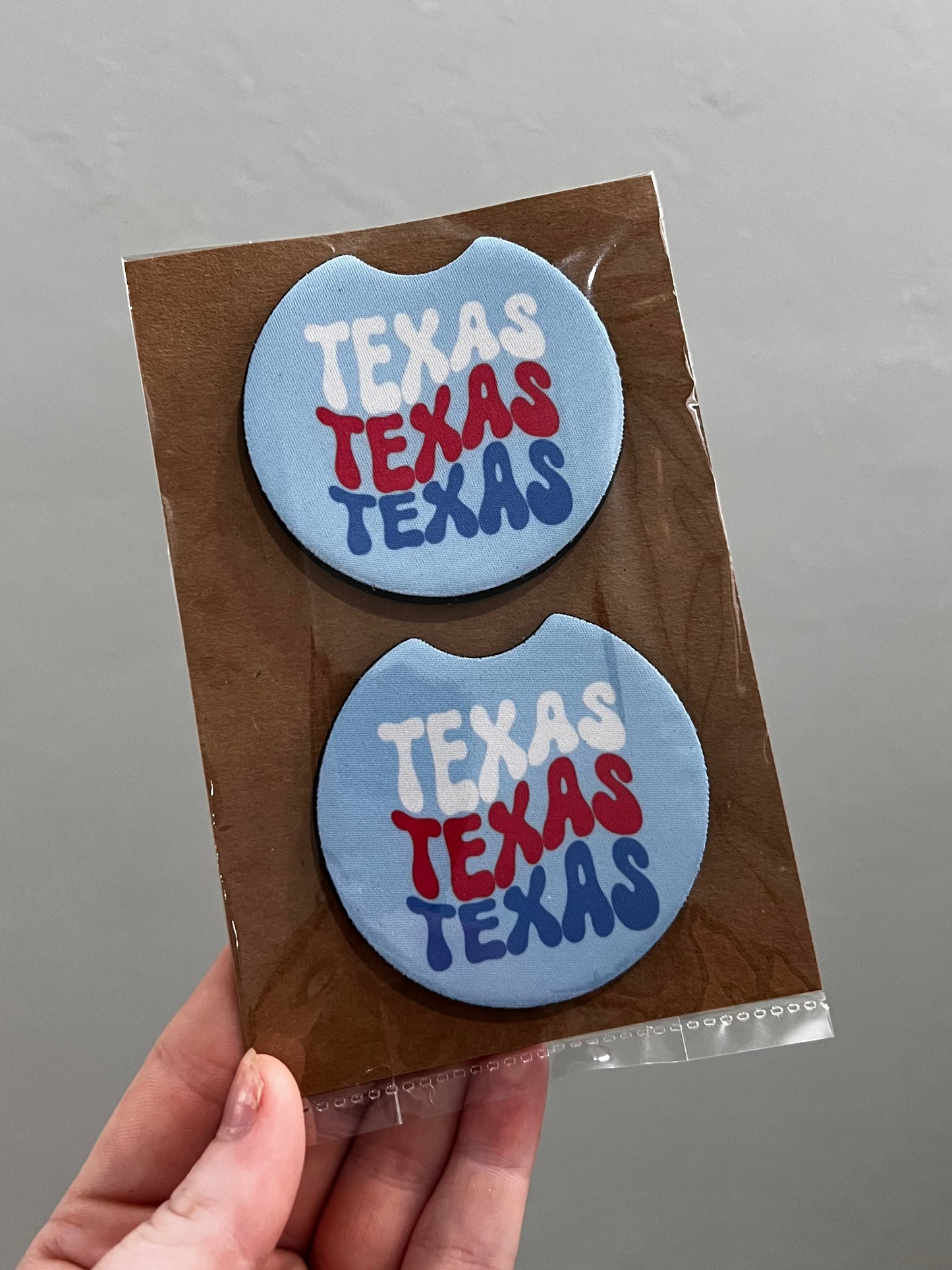 Texas Strong Car Coasters