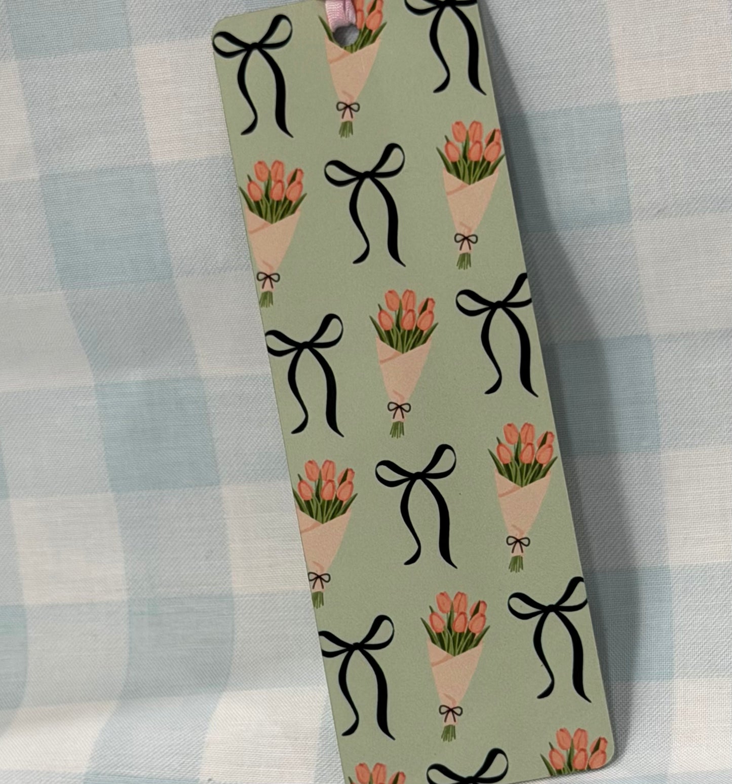 Tulip & Bows Bookmark