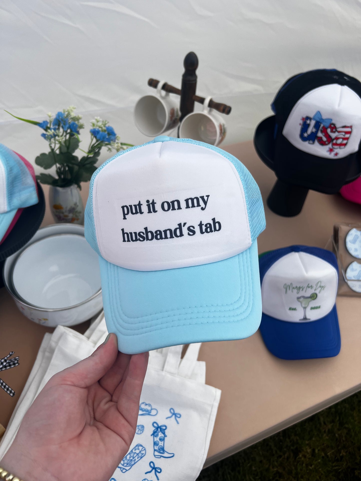 Put It On My Husband's Tab Hat