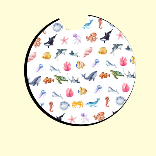 Ocean Animal Car Coasters