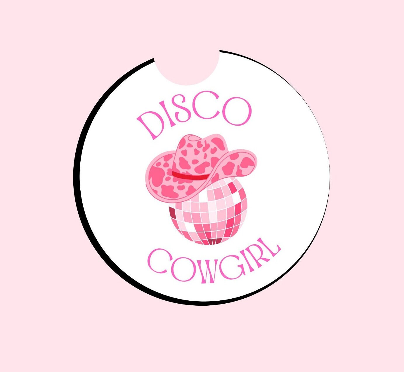 Disco Cowgirl Car Coasters