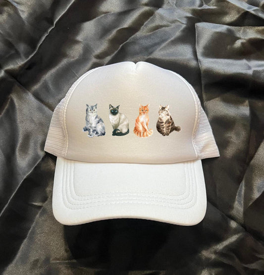 Cat Lover Trucker Hat
