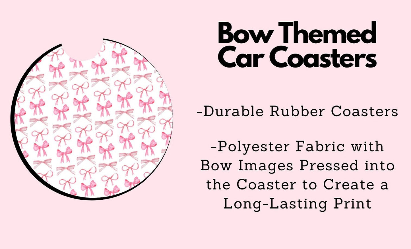 Bow Car Coasters