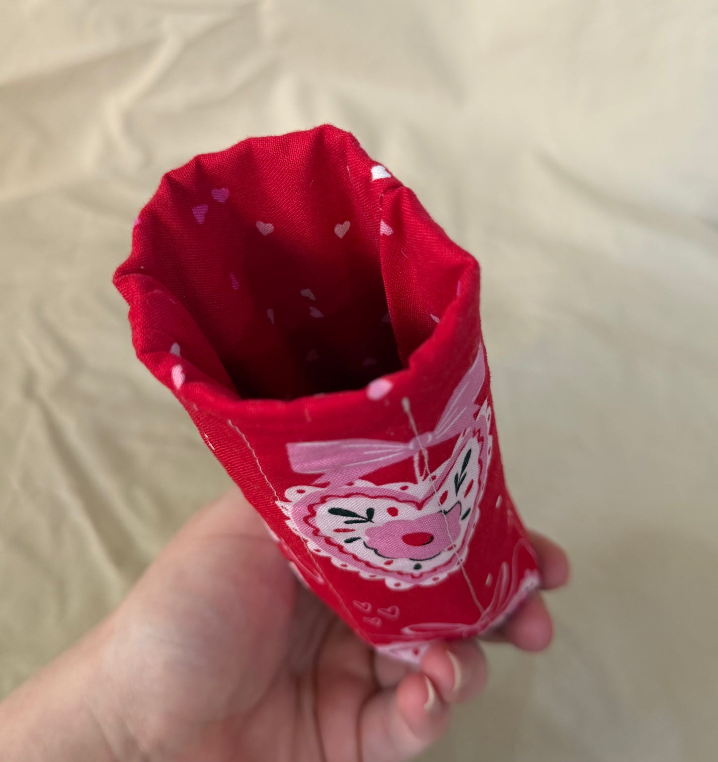 Slim Insulted Drink Cozie Valentine’s Edition