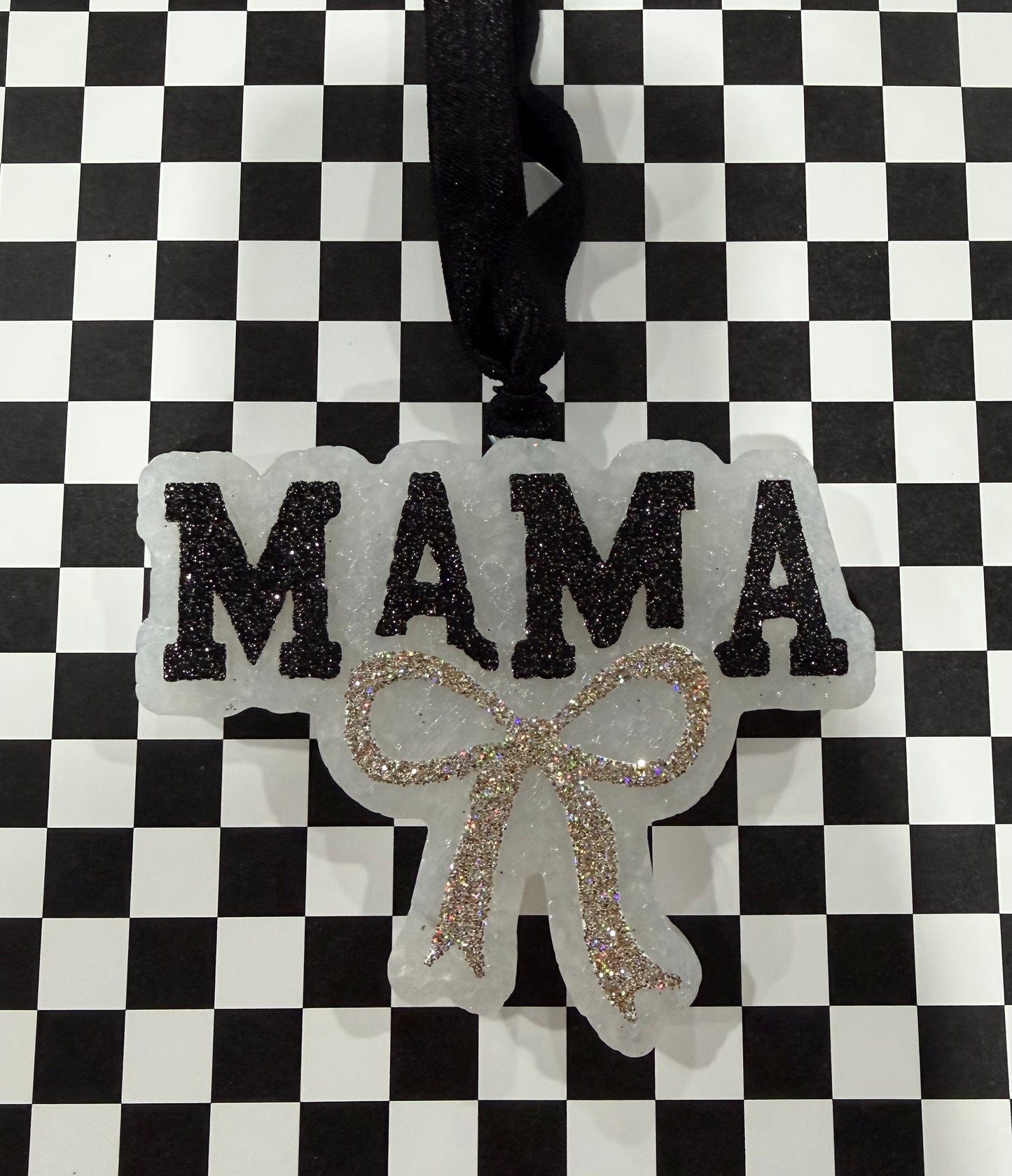 Black & Gold Mama Freshie