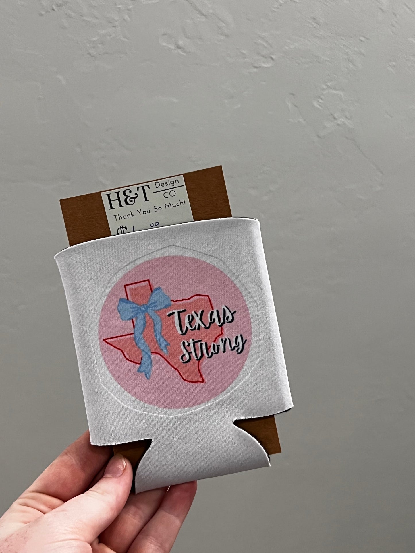 Texas Pride Can Koozies