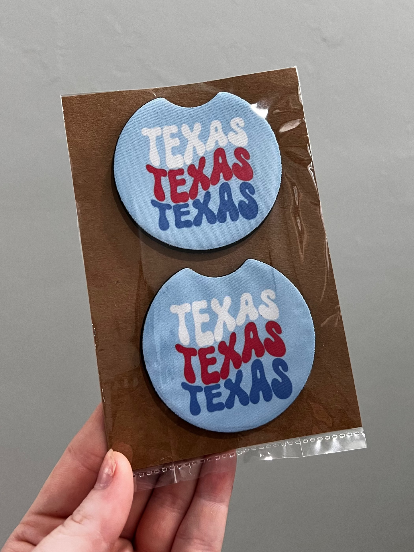 Texas Strong Car Coasters