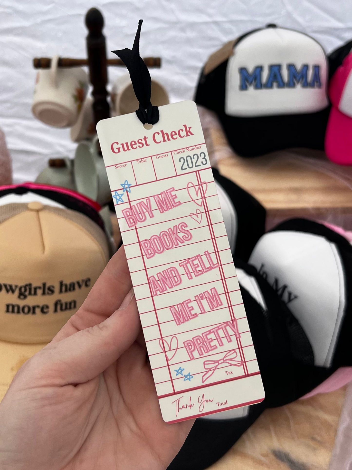 Buy Me Books And Tell Me I'm Pretty Bookmark