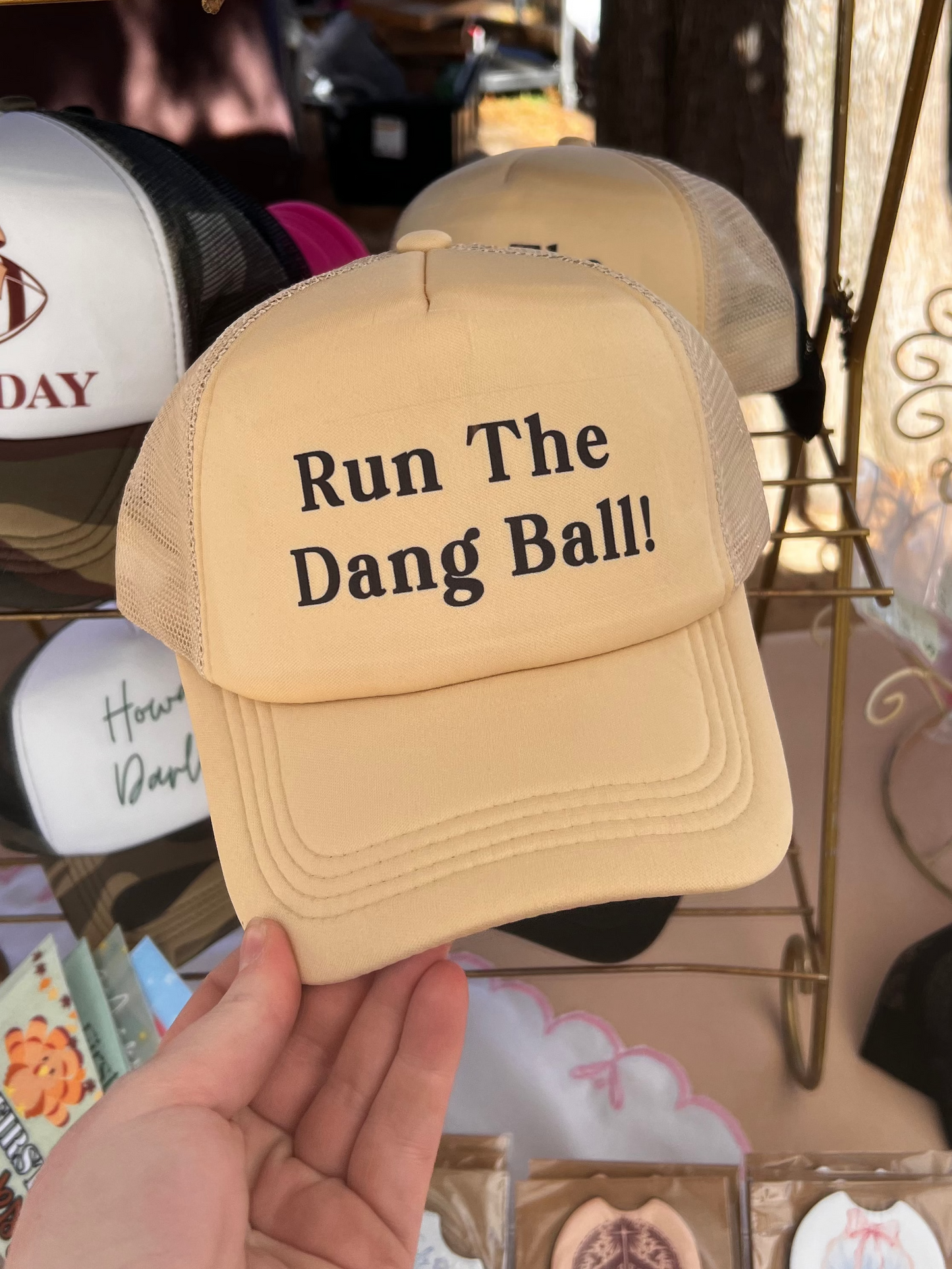 Run The Dang Ball Hat