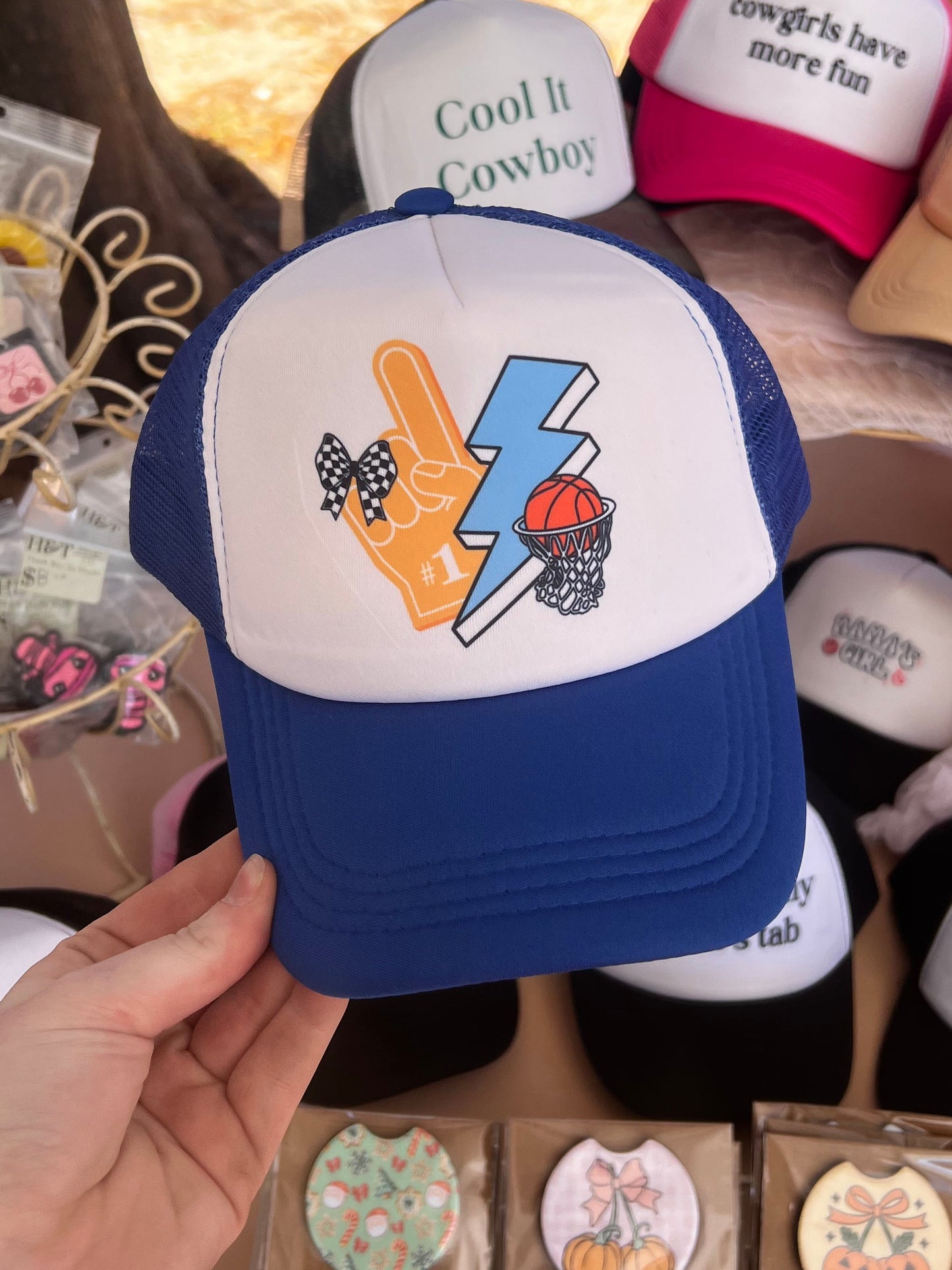 OKC Basketball Hat