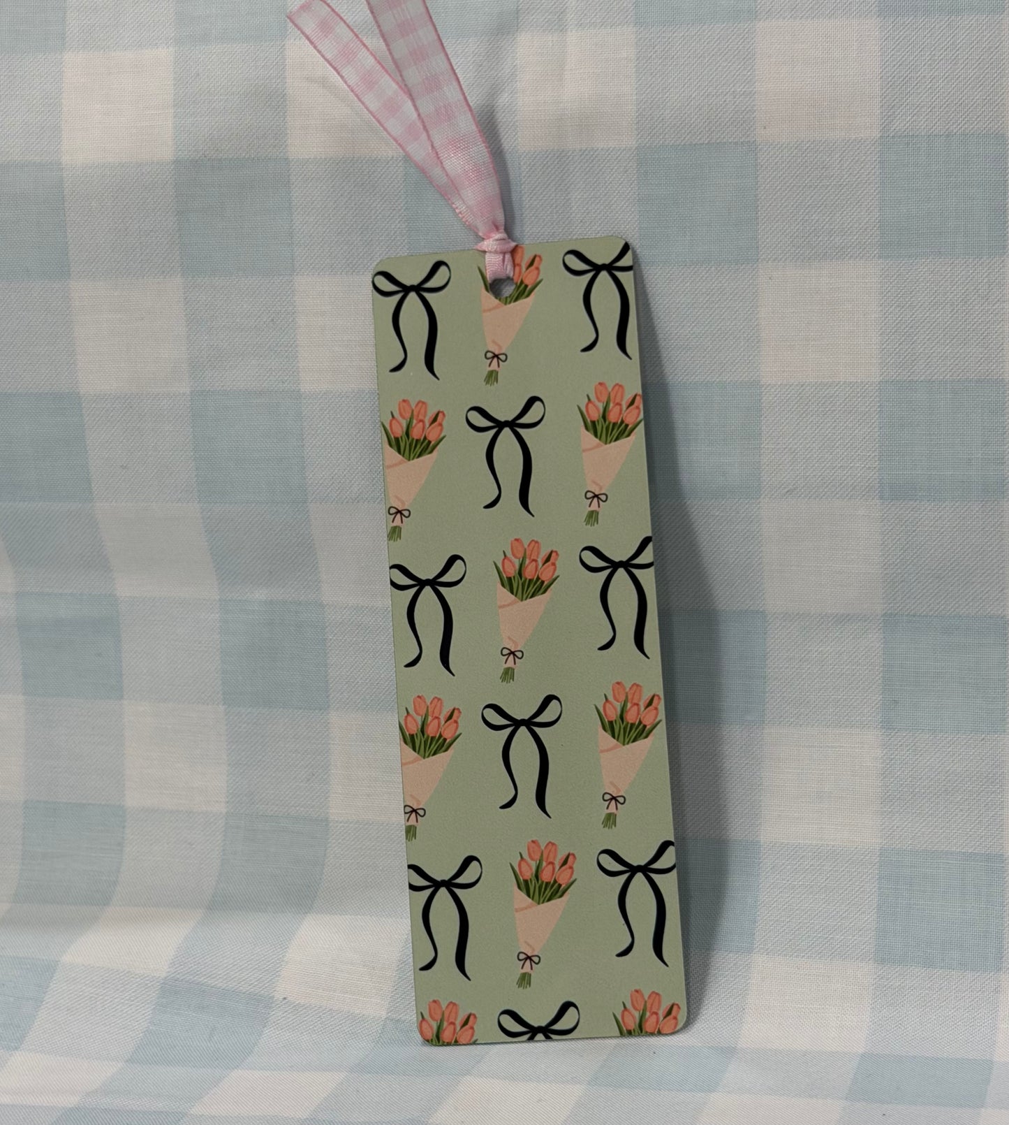 Tulip & Bows Bookmark