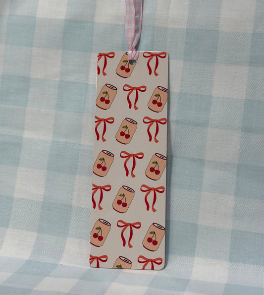 Cherry Pop & Bows Bookmark