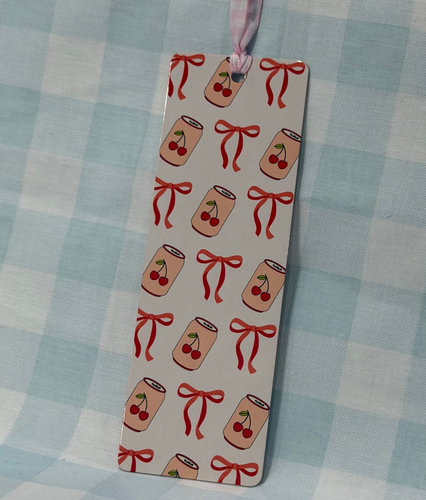 Cherry Pop & Bows Bookmark