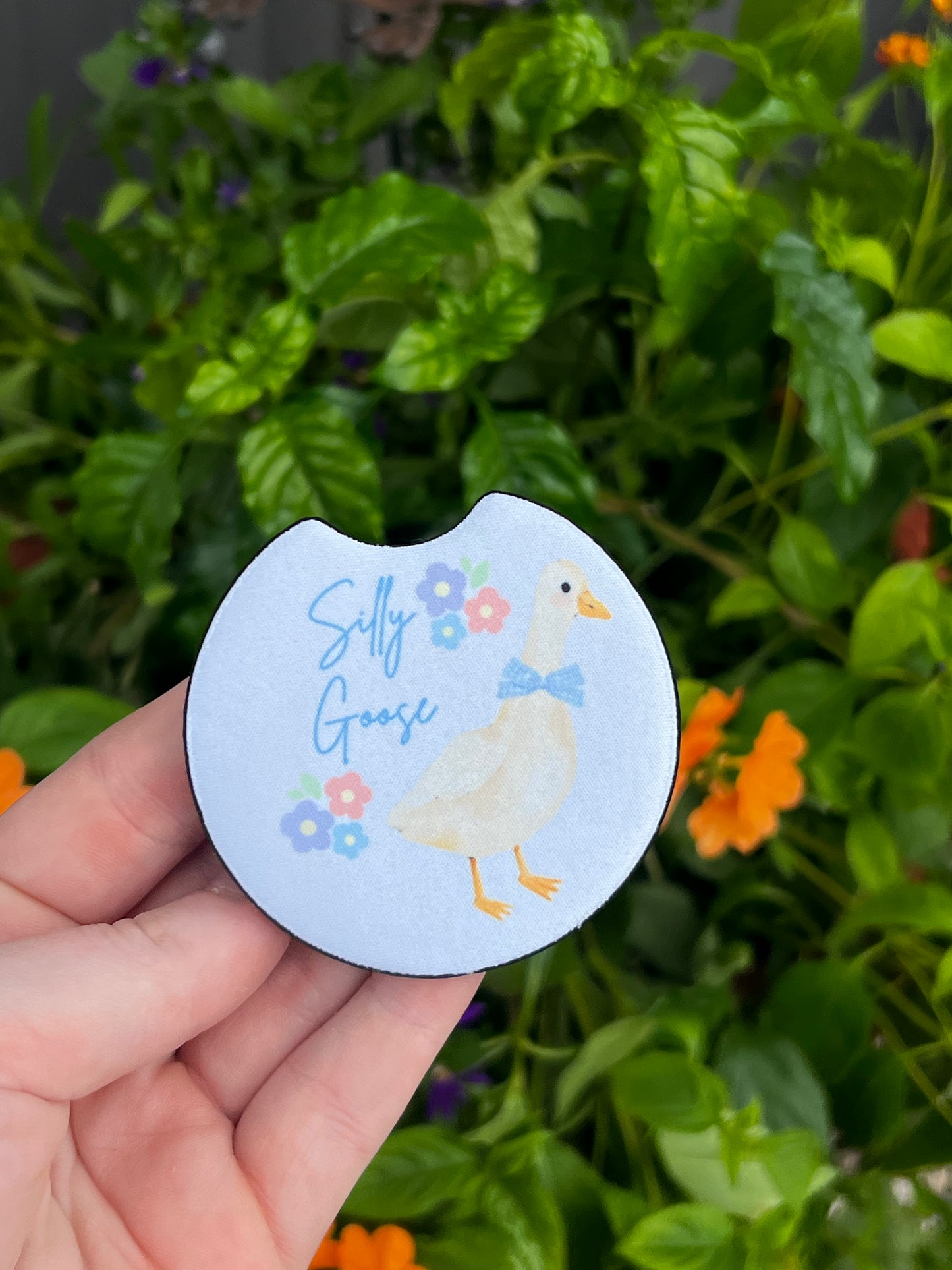 Silly Goose Car Coasters