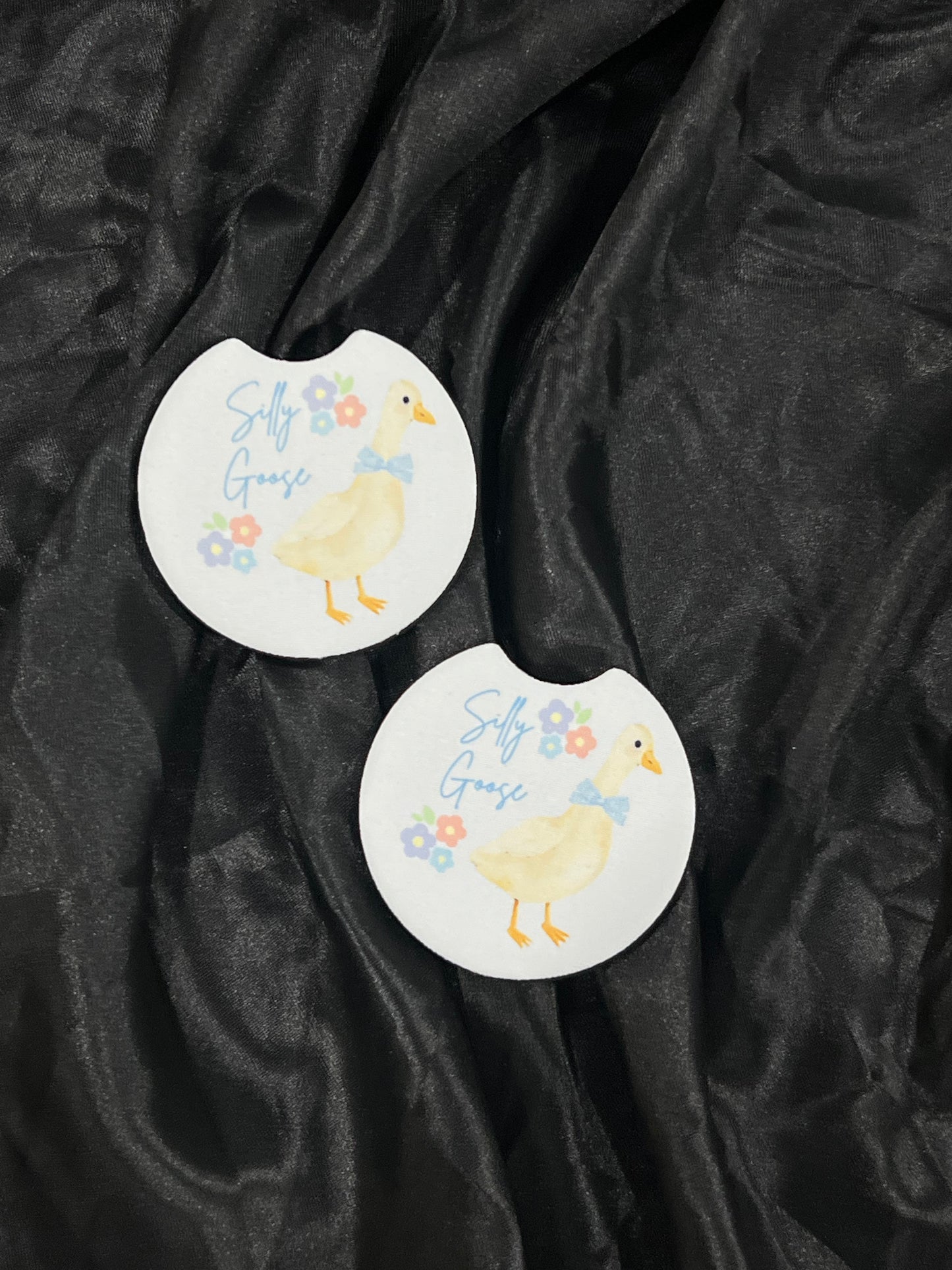 Silly Goose Car Coasters