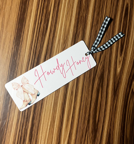 Howdy Honey Bookmark