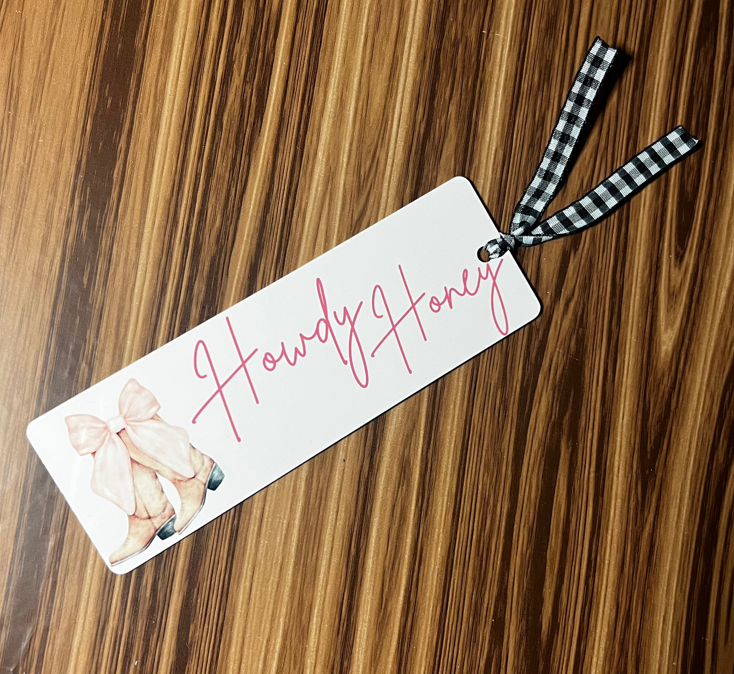 Howdy Honey Bookmark