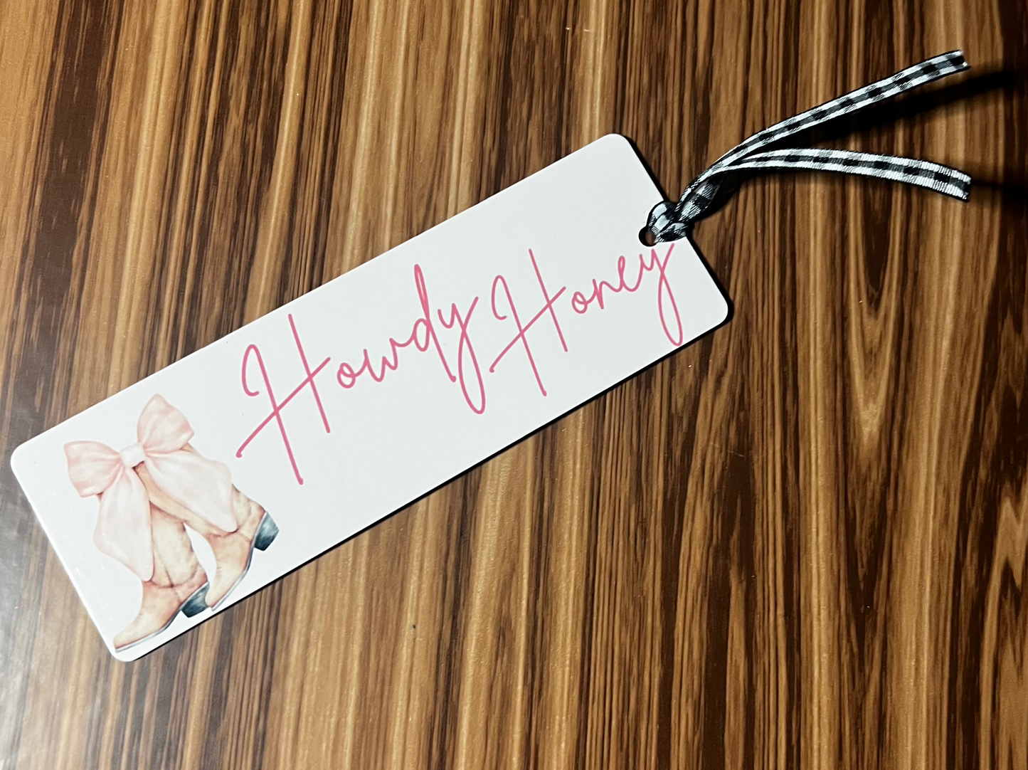 Howdy Honey Bookmark