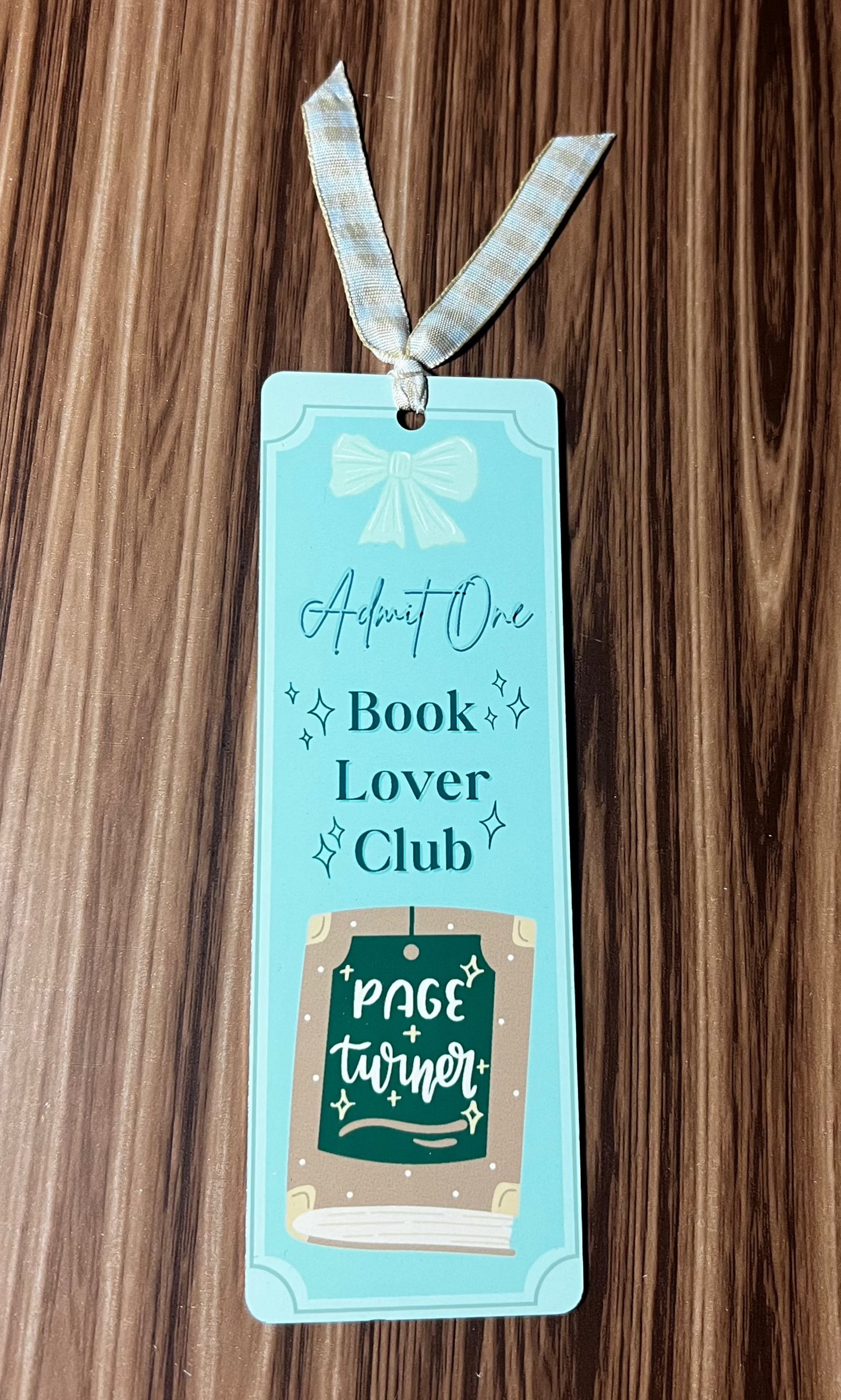 Book Lover Club Bookmark