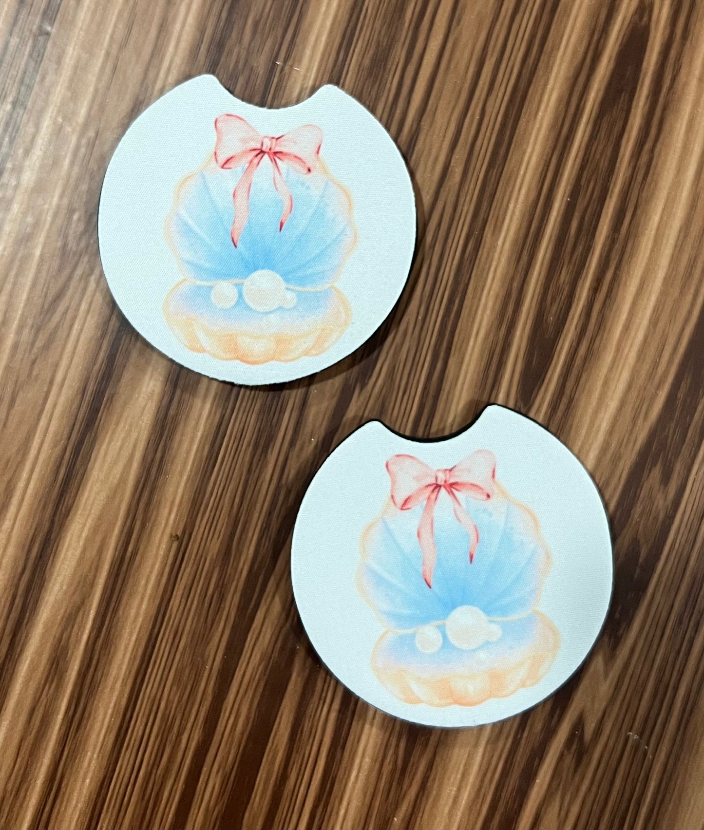 Seashell Car Coasters