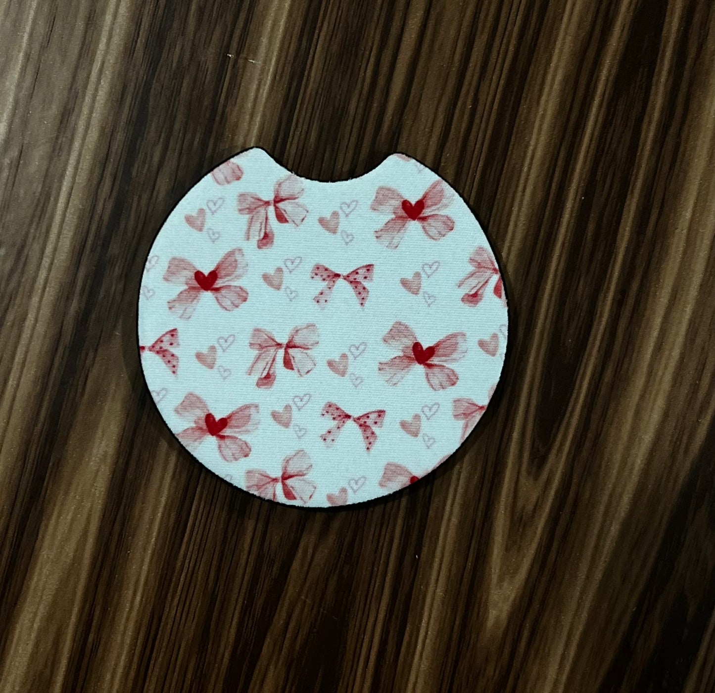 Bow Lover Car Coasters